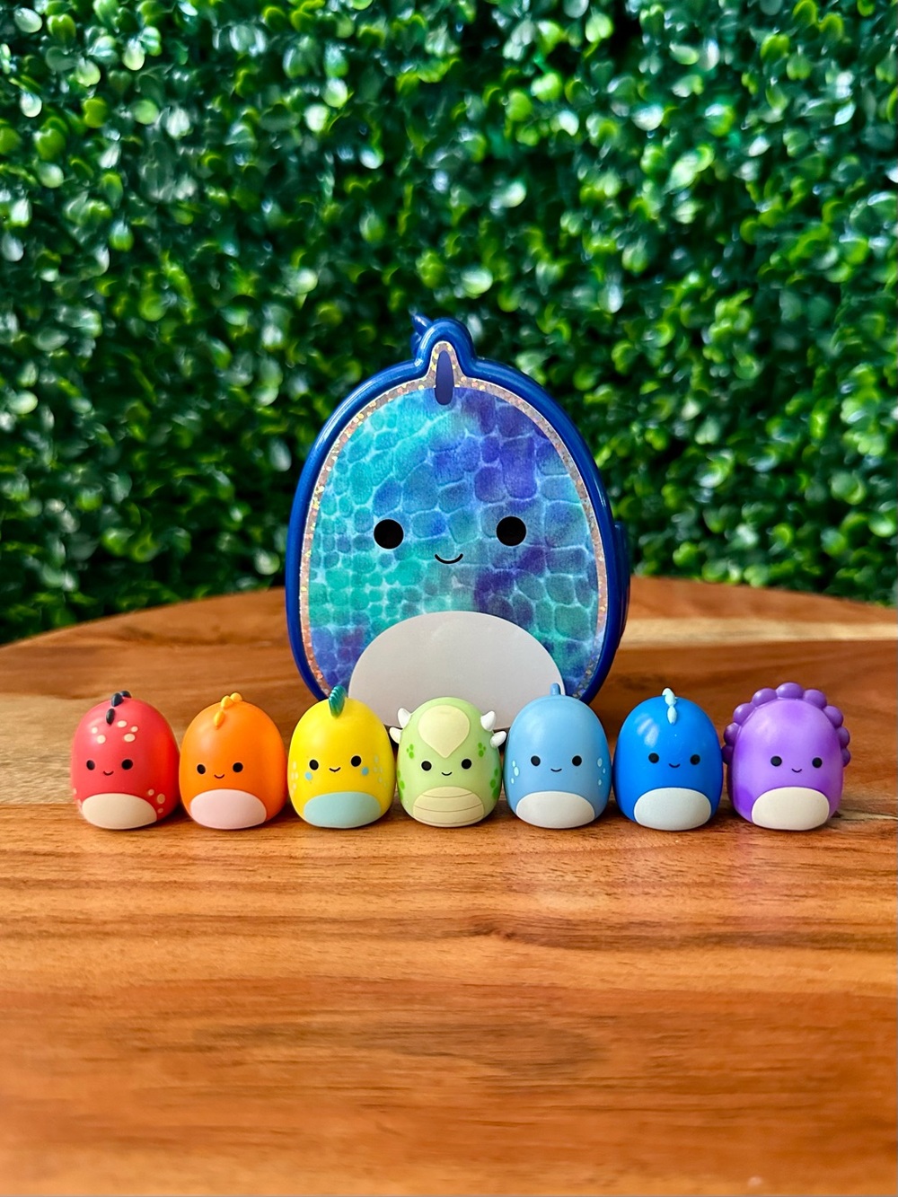 Squish-a-longs by Squishmallows Rainbow Reptile Bundle